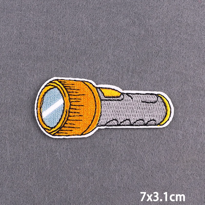 Outdoor-Abenteuer Aufbügelbare Stickerei-Patches für Kleidung, Wandern, Camping, Hochwertige Thermoadhäsive Aufnäher für Kleidung – Detail 5