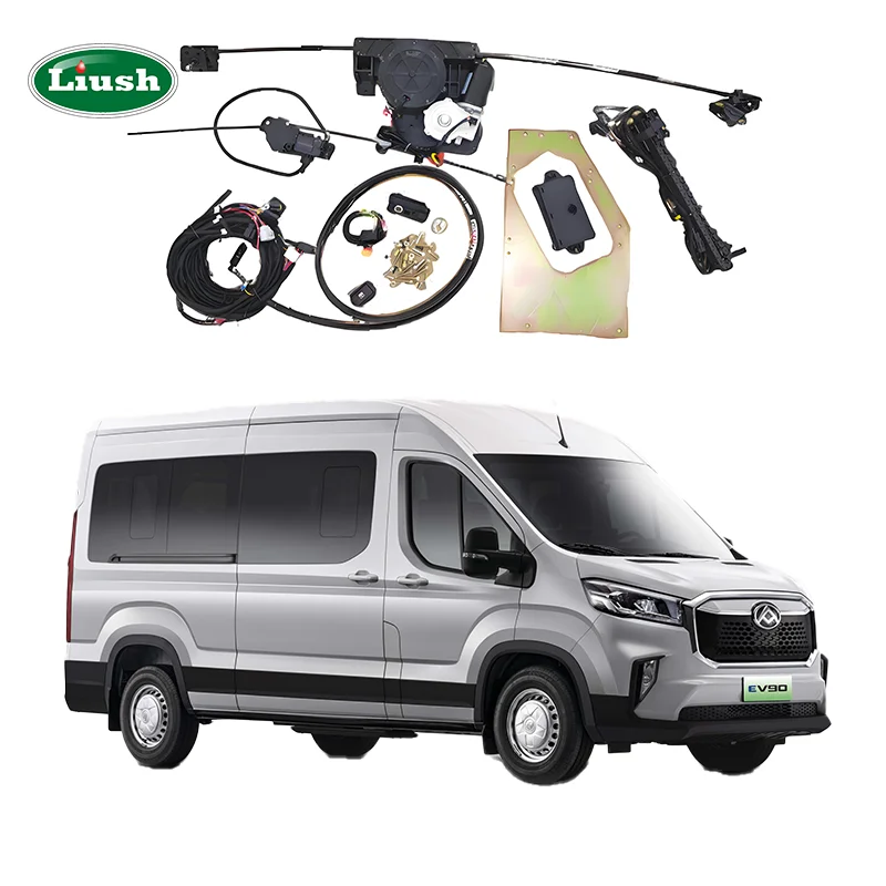 

New Electric Middle Car Door For Iveco Business Van Remote Control Smart Power Sliding Car Door For Maxus E90