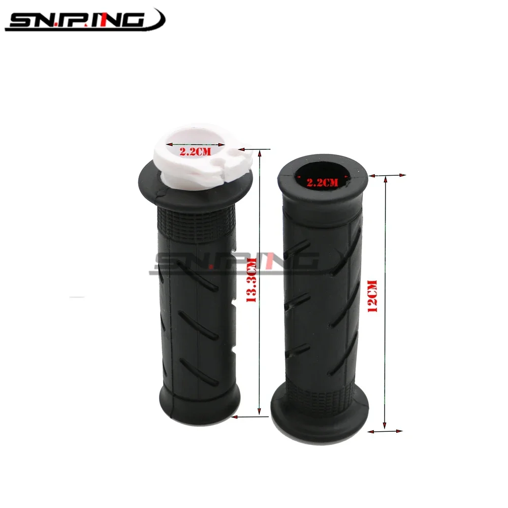 For Honda CB250 CBR250R CBF600 CBR600 F2 F3 F4 F4i VFR750 XRV750 VFR800 VTX1300 Motorcycle 7/8 Inch 22MM Grip Rubber Grips