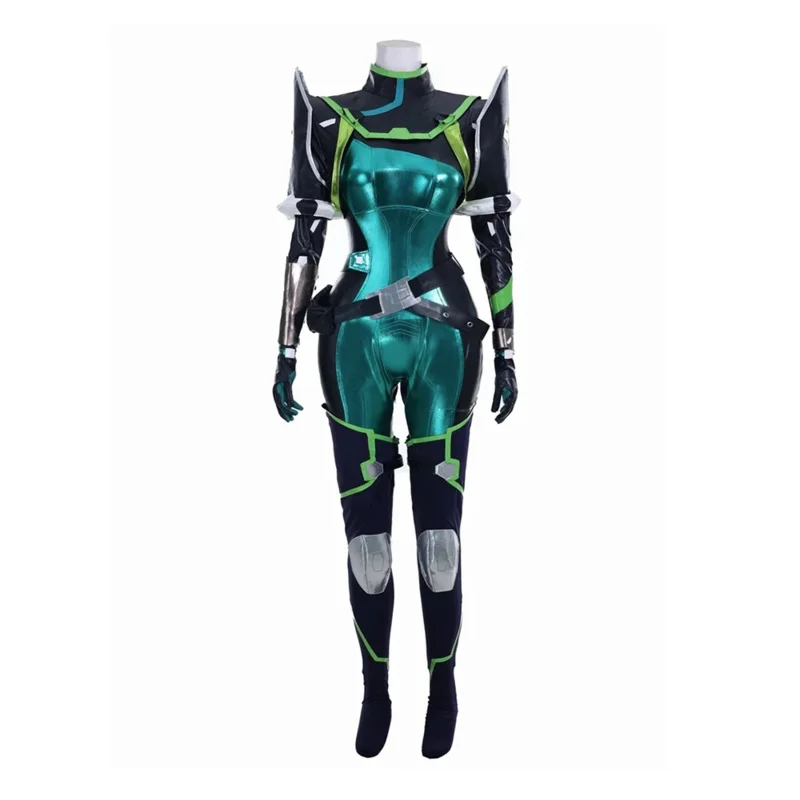 Juego Valorant Viper Cosplay disfraces monos peluca Halloween carnaval traje para mujeres niñas XC7061