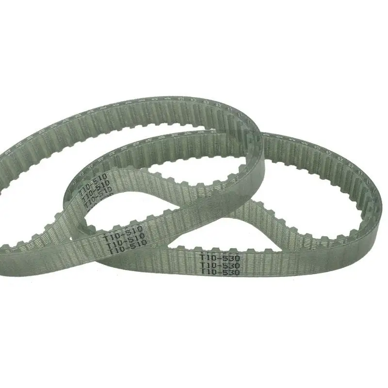 T10 Steel Wire Timing Belt PU Width 15mm 20mm 25mm T10-1110 1140 1150 1200 1210 1240 1250 1260 1280 1300mm Closed Polyurethane