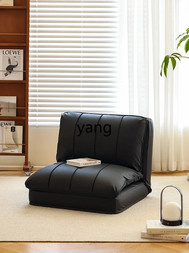 LT retro lazy sofa chair small apartment living room balcony folding toast single sofa