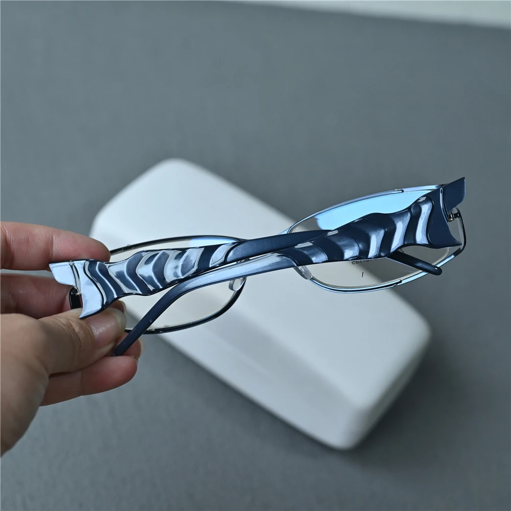 Cubojue Wide Temple Women Reading Glasses Elegant Eyeglasses Frame Female 0 +150 200 250 300 Anti Reflection Fashion Spectacles