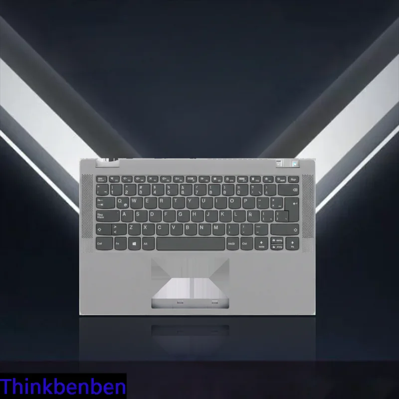 

Клавиатура LAS Latin Spanish Platinum Grey, верхняя часть корпуса, чехол для подставки для рук, для Lenovo Flex 5 14 ALC05 ARE05 IIL05 ITL05 5CB0Y85339