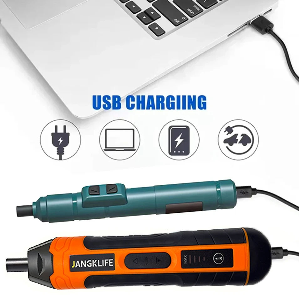 Cordless Electric Screwdriver Rechargeable 1300mah Lithium Battery Mini Drill 3.6V Power Tools Set Household Maintenance Repair