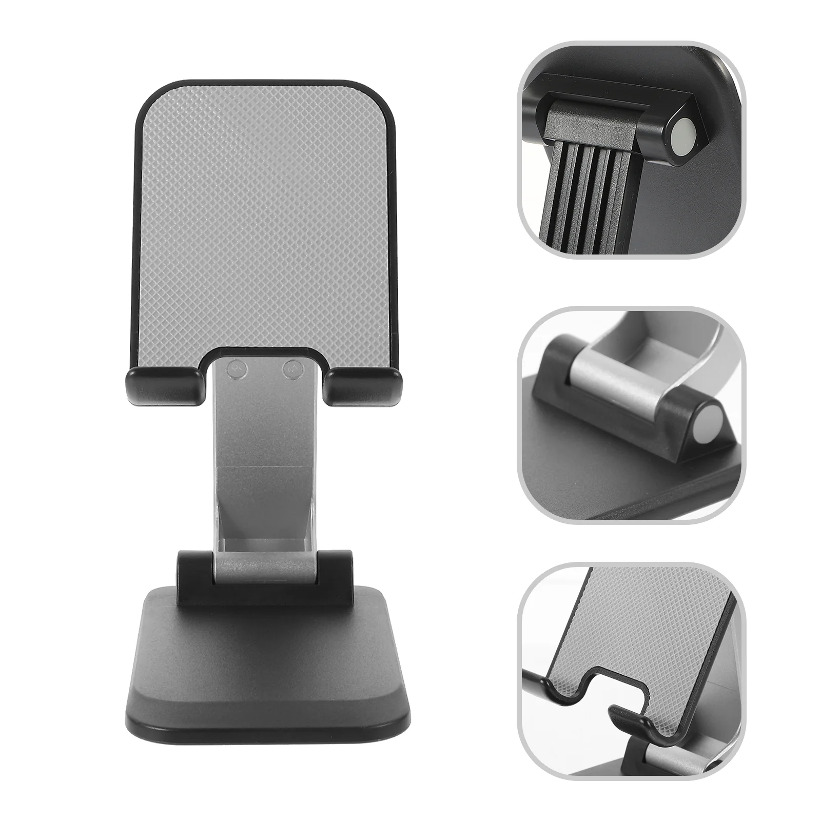 Adjustable Mobile Phone Tablet Holder Office Cellphone Stand Foldable Abs for Desk