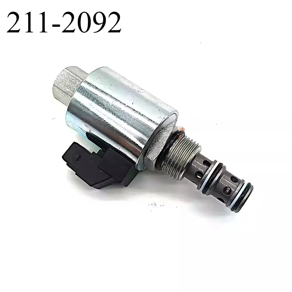 Hydraulic Pump Solenoid Valve 211-2092 2112092 For 924G 924GZ 924H Excavator Main Pump