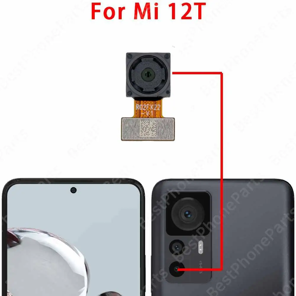 Rear Camera For Xiaomi Mi 12T 12T Pro Back Backside Camera Module