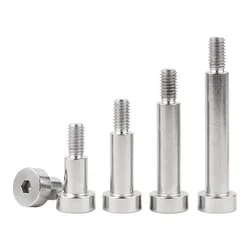 M3 M4 M5 M6 M8 M10 304 Stainless Steel Hexagonal Roller Bearing Profile Shoulder Screw Bolt