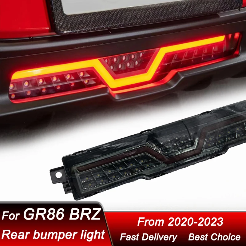 Hot Car Tail Lights For Toyota GR86 Subaru BRZ 20-23 FULL LED Rear bumper light Dynamic Turn Signal Light Tail Lamp Assembly