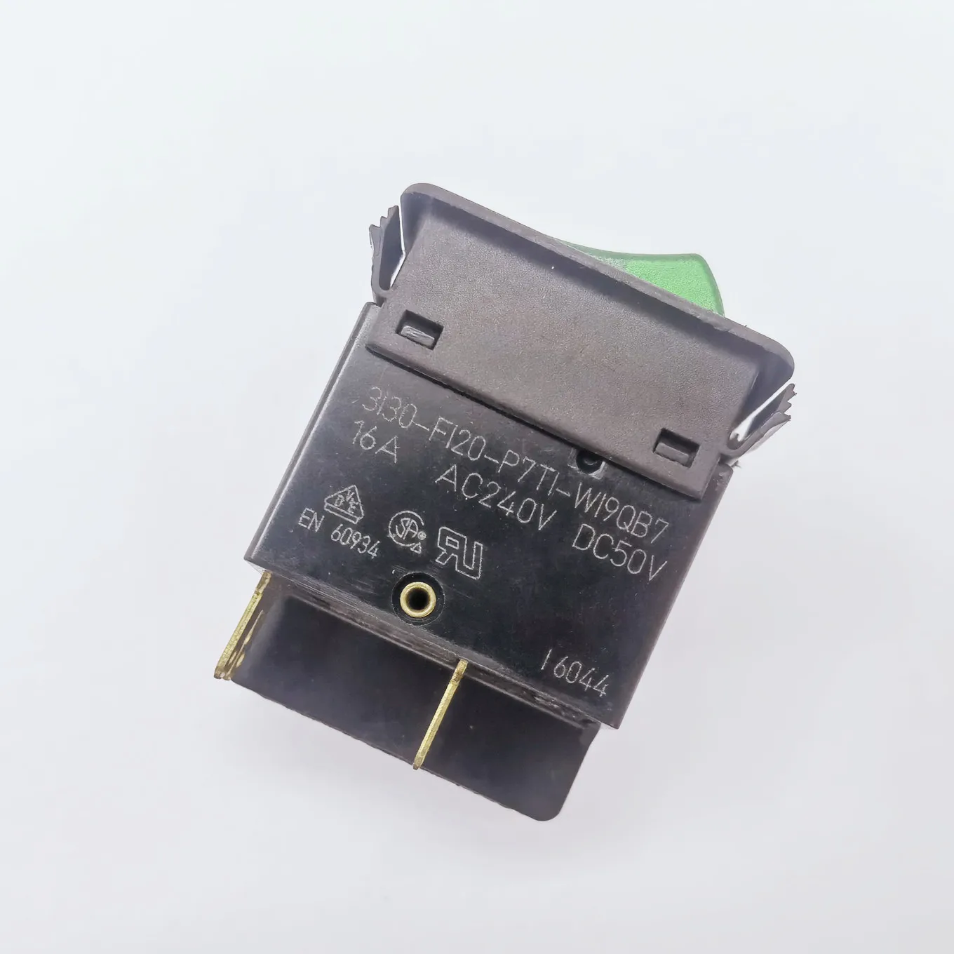 

Original new 100% rocker switch 3130-F120-P7TI-WI9QB7 16A with light 4pin 2gear