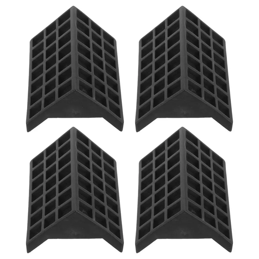 

4Pcs Black Plastic Corner Guard for Table Tennis Table Ping Pong Desk Corner Protector Indoor Use Scratch Proof Easy Install