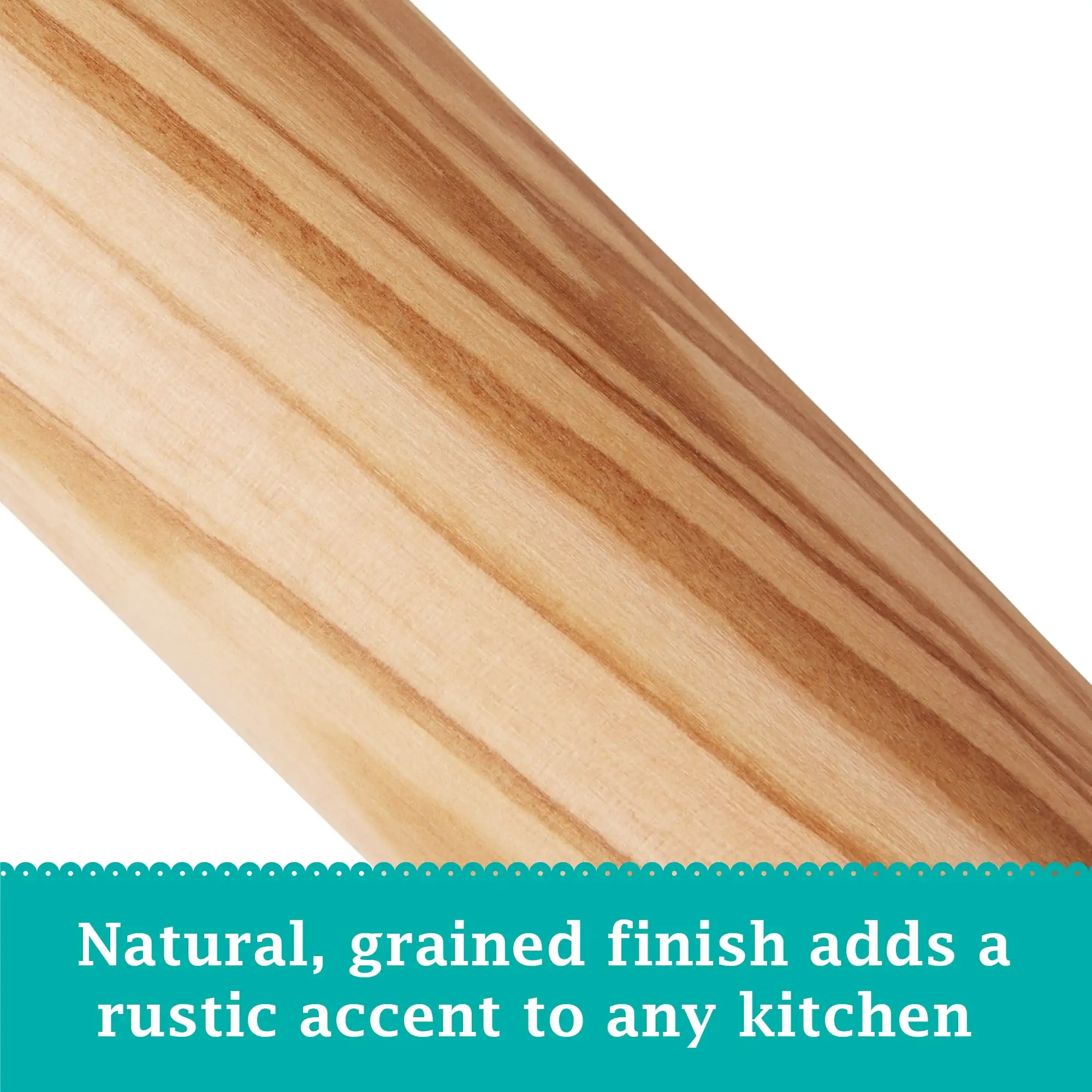 16 in Wood French Rolling Pin