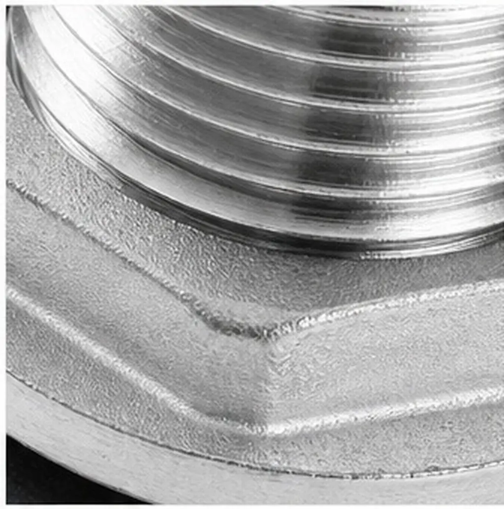 Bulkhead Fitting Water Tank Connector Stainless Steel High Precision Thread Leak Proof Adapter for Water Storage Tanks Pools
