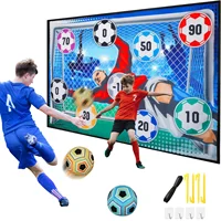 Divertidos juguetes de fútbol, tapete de juego de fútbol, tapete de juego de adiestramiento para interiores y exteriores, juego de juguetes de fútbol de tela deportiva, regalo competitivo multijugador