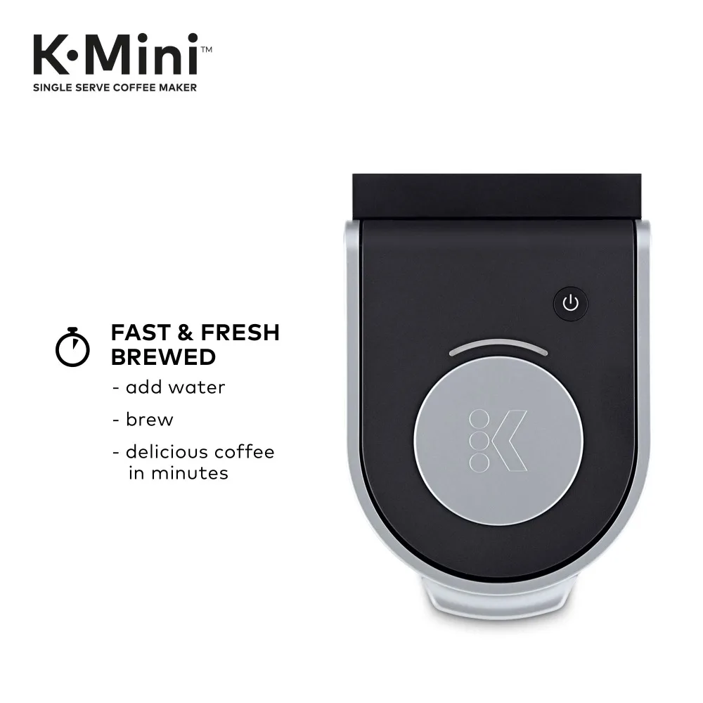 آلة صنع القهوة Keurig K-Mini ذات الخدمة الواحدة ، سوداء ، جديدة ، سوداء