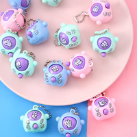 5/10/20/30pcs rock paper scissors, egg keys, keychains, face changing, egg twisting toys, creative prank gifts Party Favors
