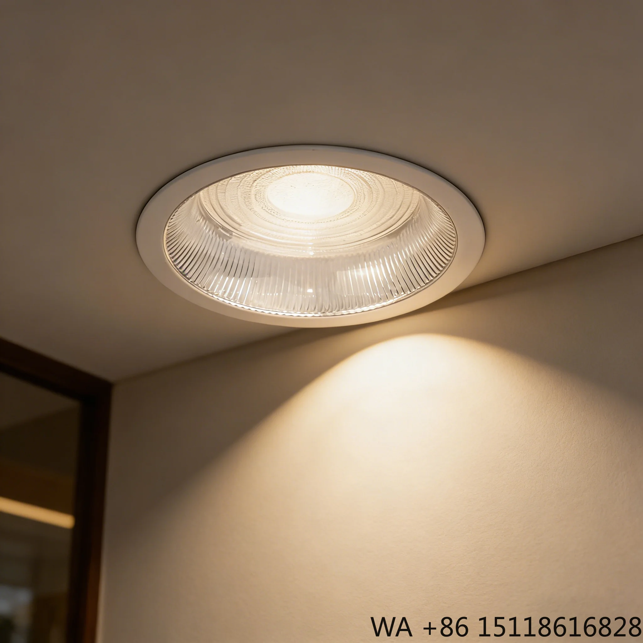High Brightness Recessed LED Downlight for Commercial Offices Shops Hotels Retail Lighting Projects