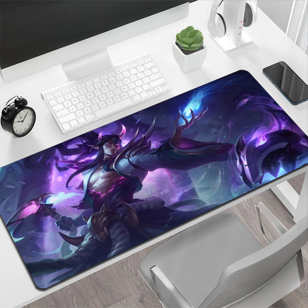 League of Legends Thresh Large Mouse Pad Gaming Mouse Pad PC Gamer Computer Mouse Mat Big Mousepad XXL Carpet Keyboard Desk Mat