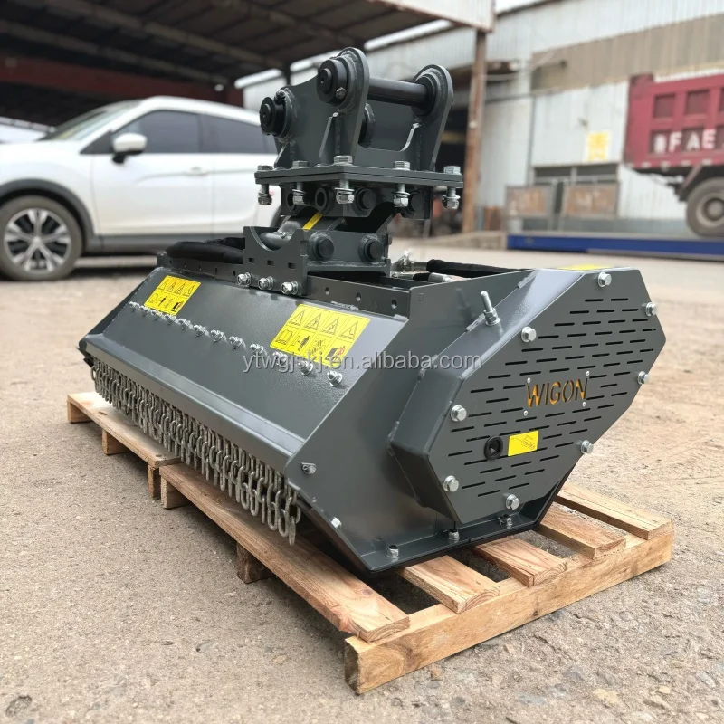 2025 Nuovi accessori Flail Tosaerba in vendita Mulcher per tosaerba con attacco per escavatore