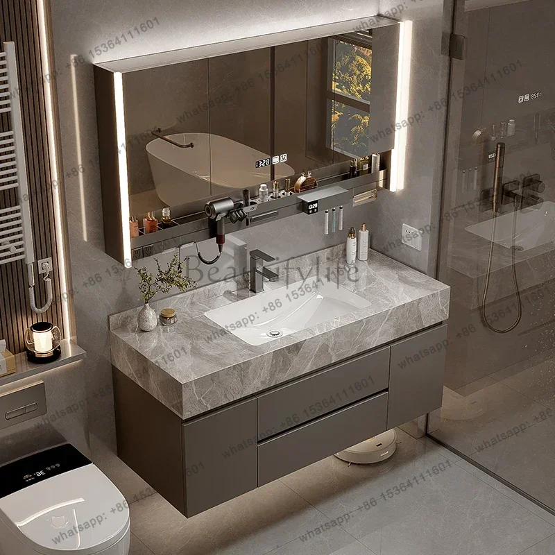 FG17Modern Luxury Bathroom Cabinet Space Saver Drawers Paper Display Partitions Cupboard Organizer Archivadores Trendy Furniture
