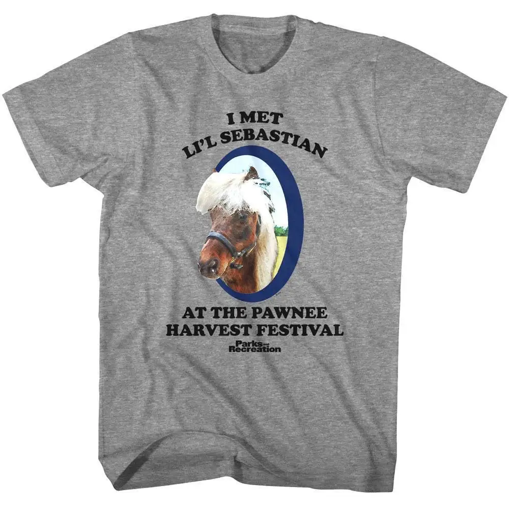 Parks And Recreation I Met Li'L Sebastian Men'S T Shirt