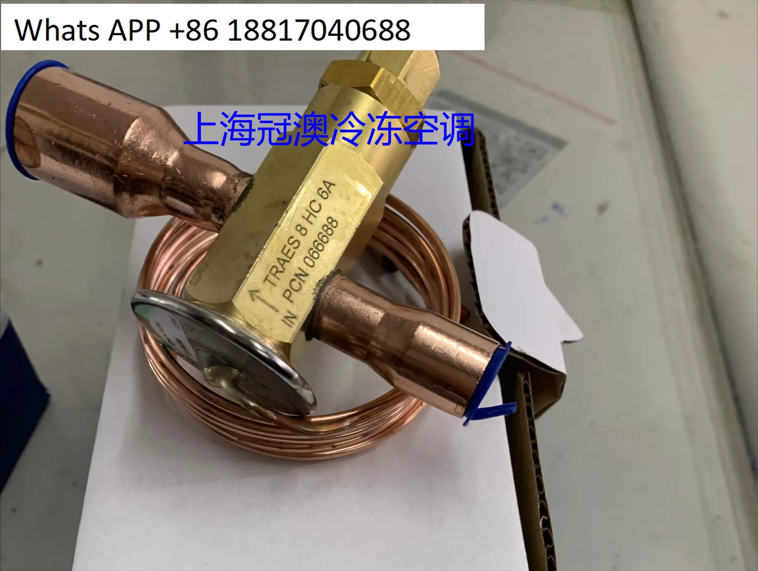 Válvula de expansão térmica ALCO original série TRAES TRAES 10HC substitui HFES importado