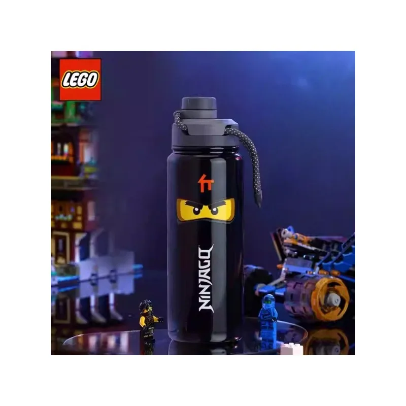 

Термокружка LEGO Ninjago Cole 710 мл, из нержавеющей стали 304, прямая бутылка для питья для студентов и спортсменов