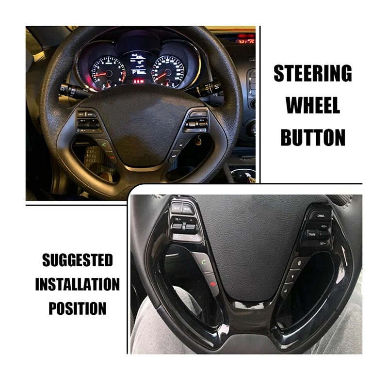 

Многофункциональная кнопка управления громкостью телефона круиз-контролем для Hyundai Kia K3/K3S 2011-2017