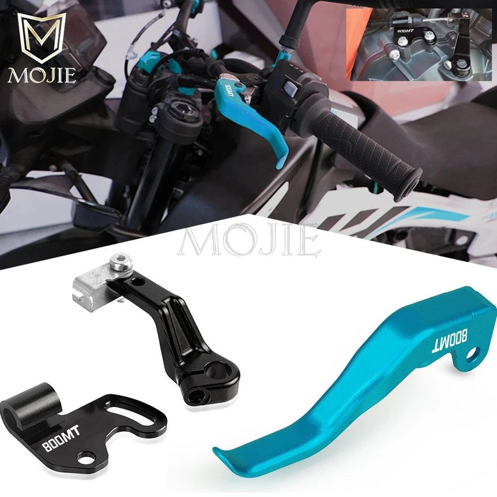 

Motorcycle Easy Pull Clutch Lever System Two fingers shorty stunt clutch levers For CFMOTO 800MT 800 MT N39° 2021 2022 2023