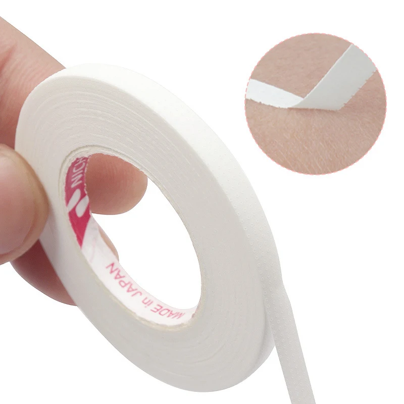 Anti-allergy Easy To Tear Micropore 5 Roll 5mm Eyelash Extension Tape Breathable For Eyelash Extension Supplies Eyelid Lift Tape