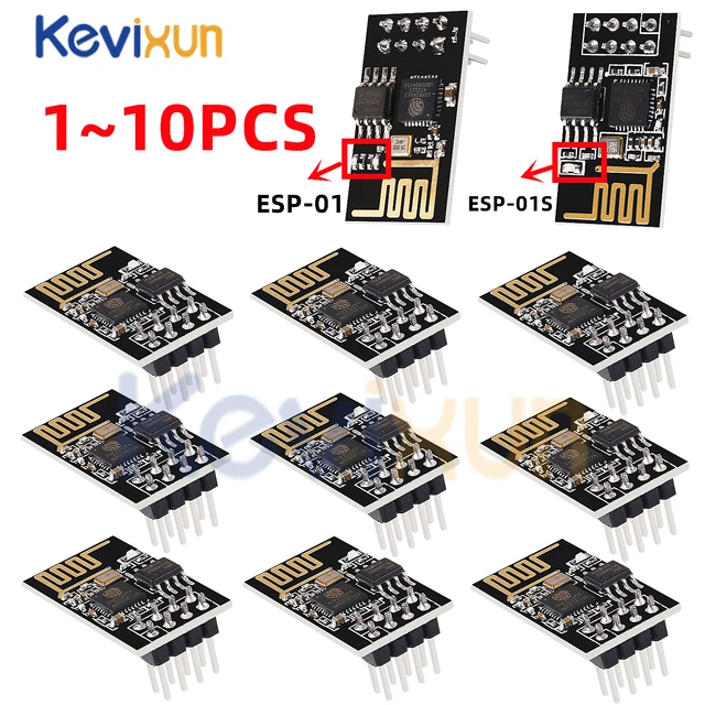 5/10 sztuk ESP01/ESP-01S Adapter programatora szeregowy szybki ESP8266 CH340G USB do ESP8266 szeregowy bezprzewodowy Wifi płyta rozwojowa