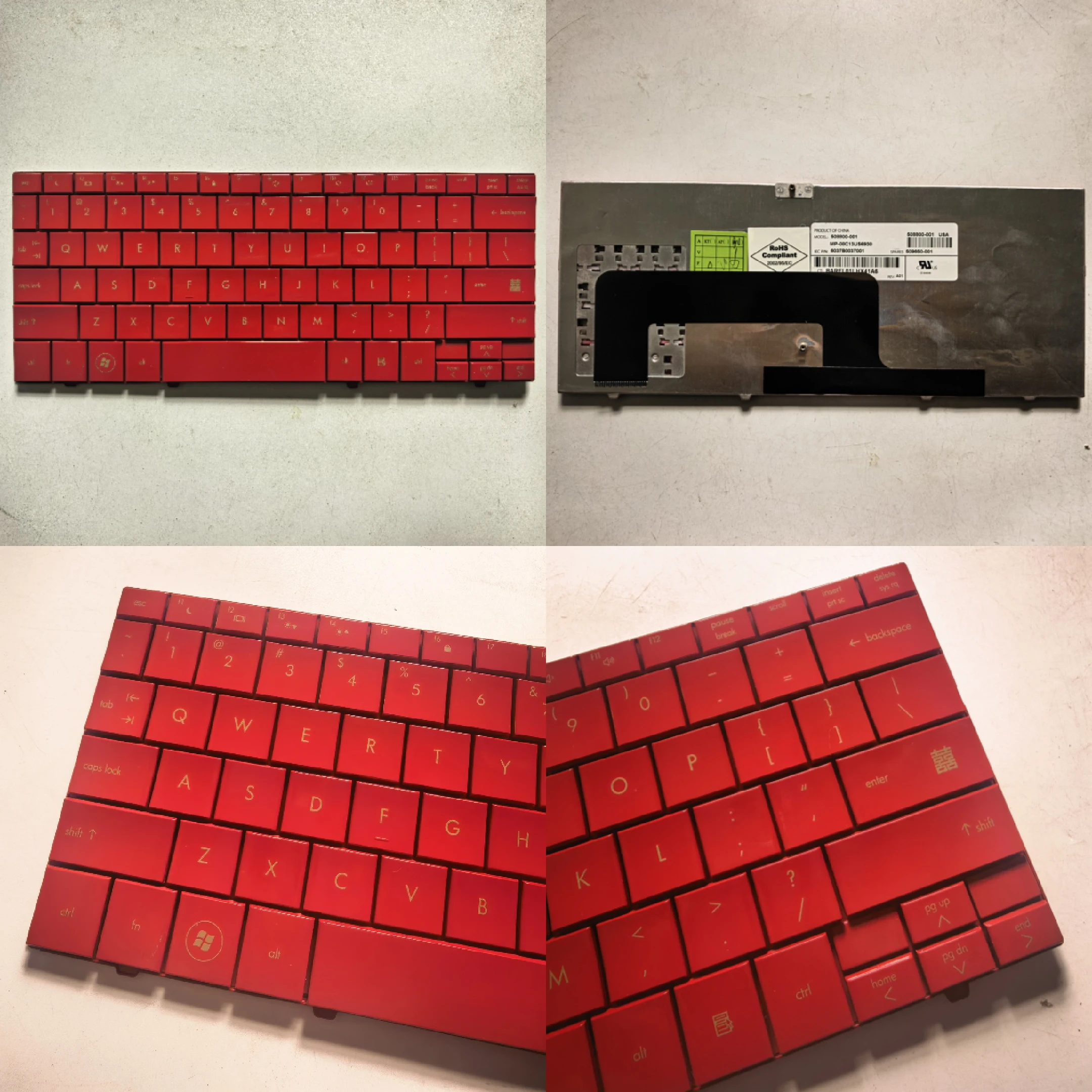 

Американская раскладка, новая клавиатура для ноутбука HP MINI 1000 1100 1131 1017 1014 1009 HSTNN-I57C