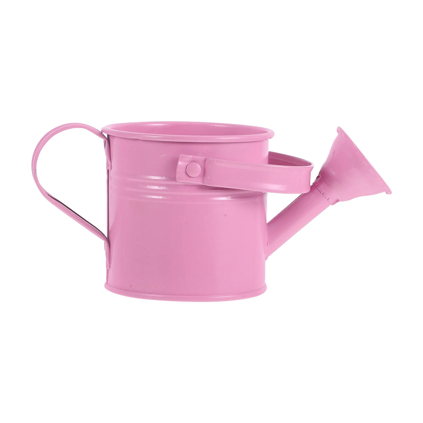 Galvanized Mini Watering Can Small Indoor Pot Comfortable Handle Succulent Watering Flowerpot Decorative Metal Sprinkling Kettle