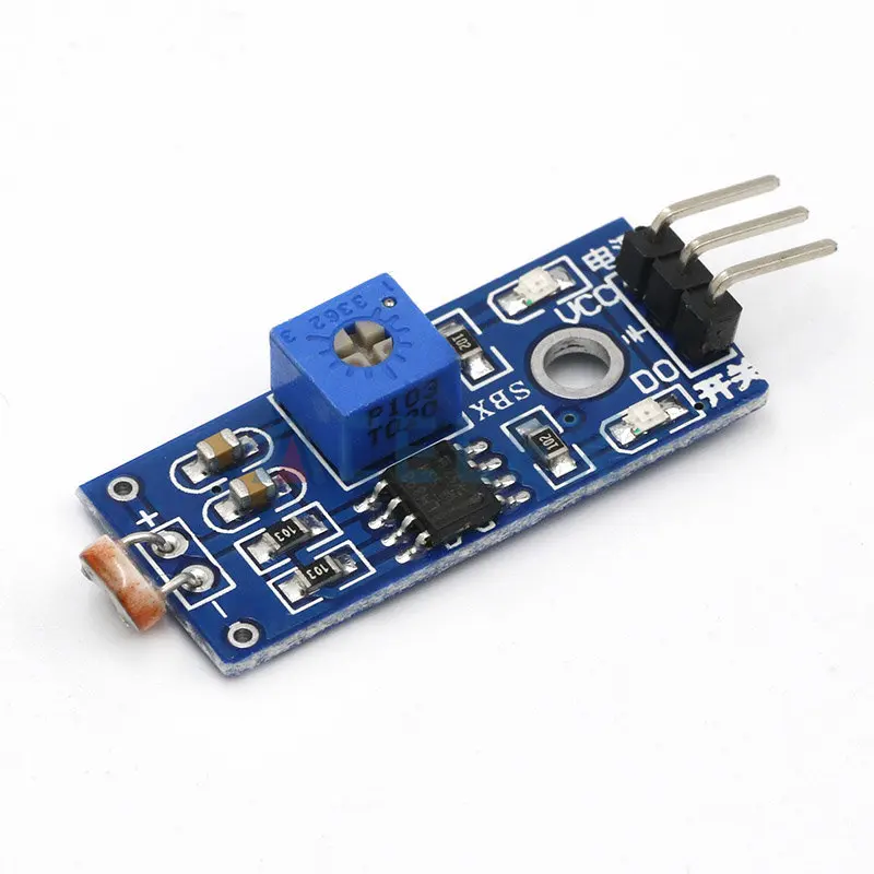 Photosensitive brightness resistance sensor module Light intensity detect New For Arduino