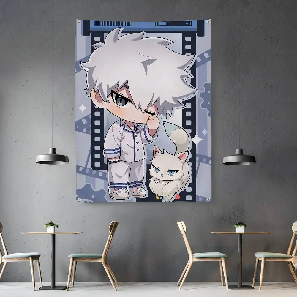 

Anime Game L-LINK CLICKs Flag Room Bedroom Home&Outdoor Wall Hanging Concert Printed Background Decoration Art Banner