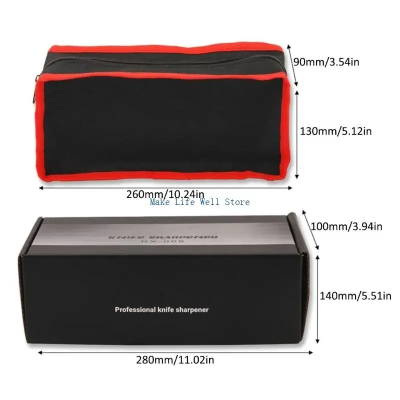 Knife Sharpener Kits RX-008 Professional Knife Sharpener 360° Rotation