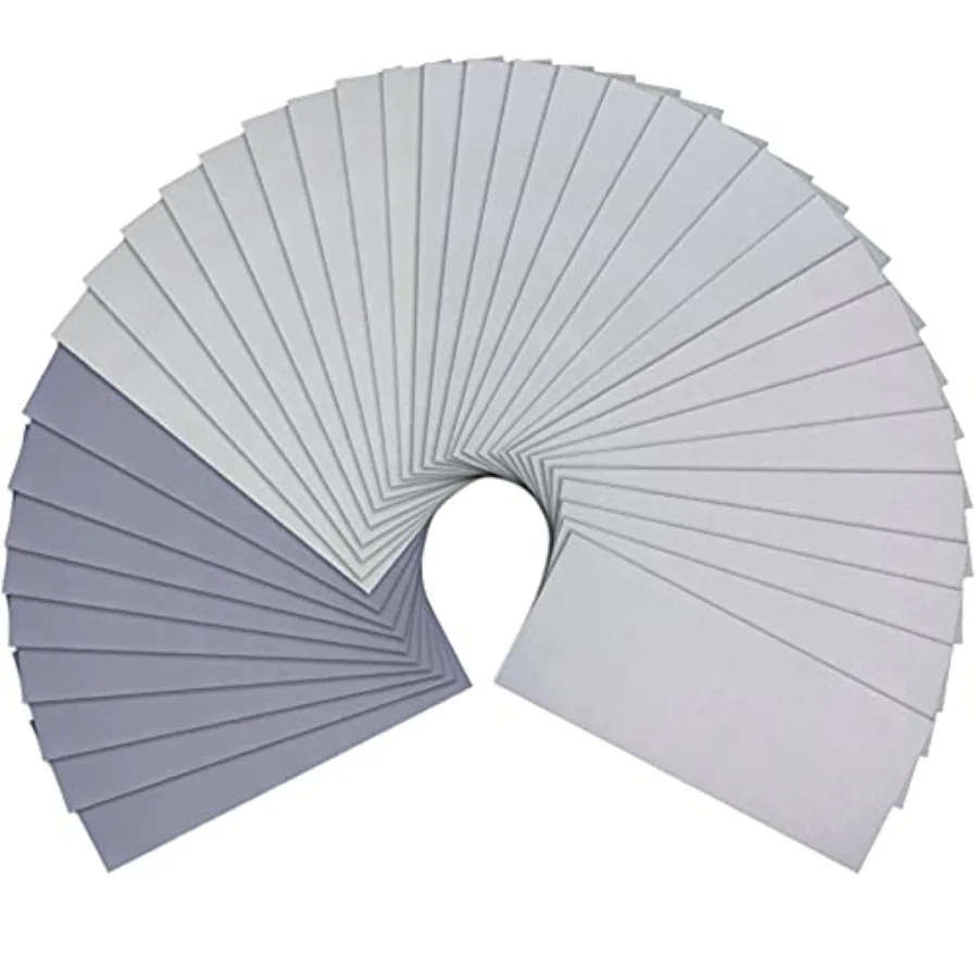 

36 Pieces Wet and Dry Sandpaper 3000 5000 7000 10000 Grit Sanding Paper Assortment 9 x 3.6 Inch Abrasive Paper Sandpaper for Au