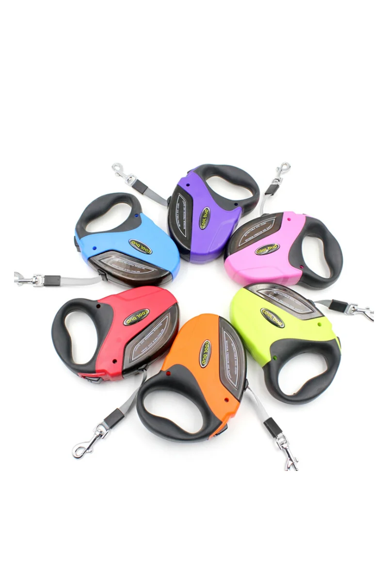 5M 50KG Automatic Retractable Dog Leash Nylon Walking Running Lead Rope Roulette For Medium Large Dogs Pet Outdoor Supplies Hund