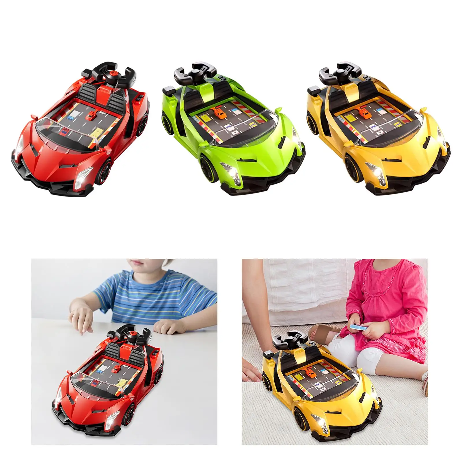 Musical Steering Wheel Toys Electronic Adventure Board Games Holiday Gifts