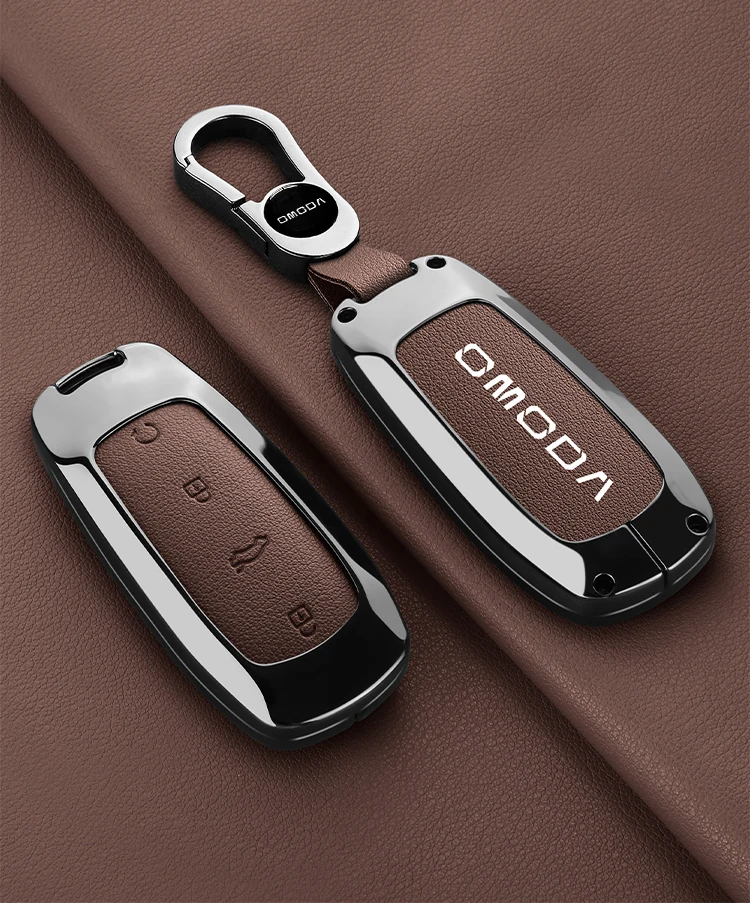 Schutzhülle aus Zinklegierung für Autoschlüssel, geeignet für Chery Omoda C7 7 SHS PHEV 2025 2026 Autoschlüsselanhänger-Zubehör. – Detail 13