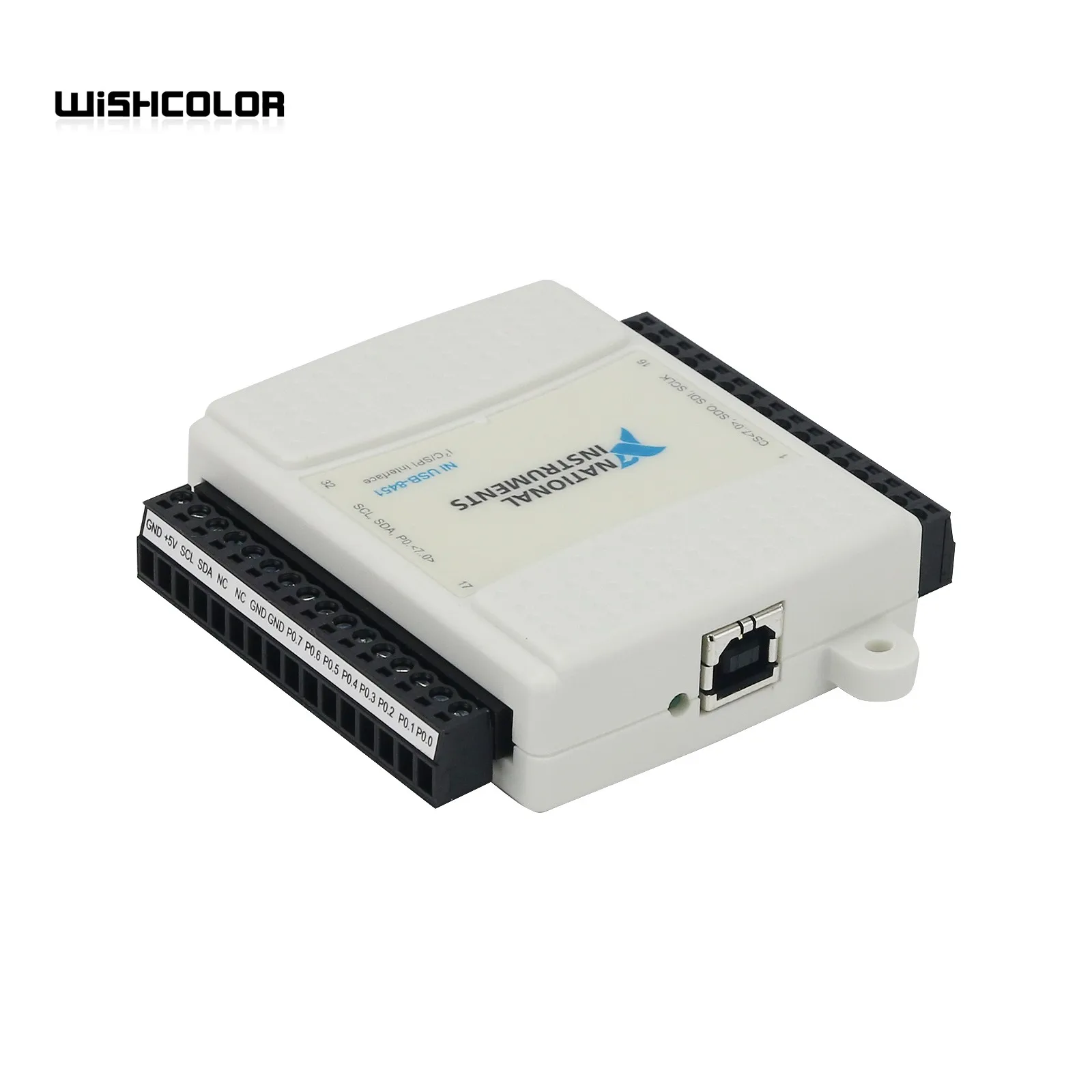 Wish color USB-8451 779553-01 oem daten erfassungs karte daq usb w/datenkabel terminal i2c spi schnitts telle für ni