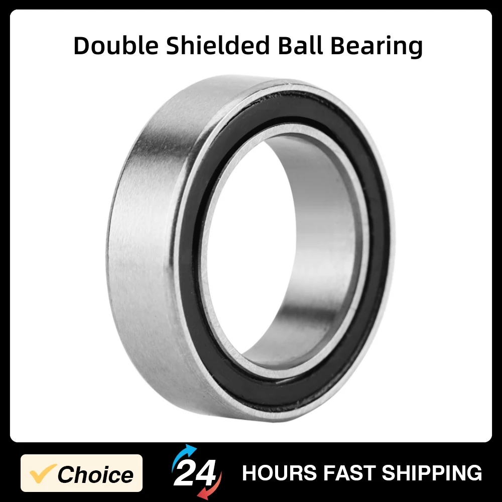 10Pcs Double Shielded Ball Bearing Deep Groove Double Sealed Bearing Steel Ball Single Column Bearing Single Row Ball Bearing