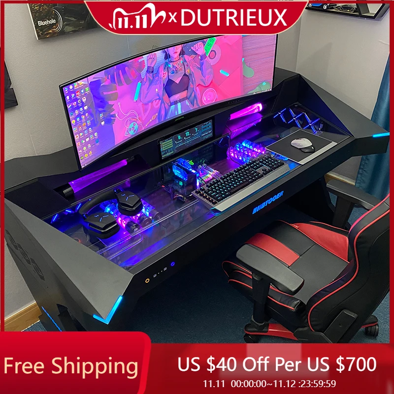 

Modern Gaming Computer Desks Luxury Organizers Ergonomic Racks Computer Desks Living Room Accessories Escritorios Home Furniture