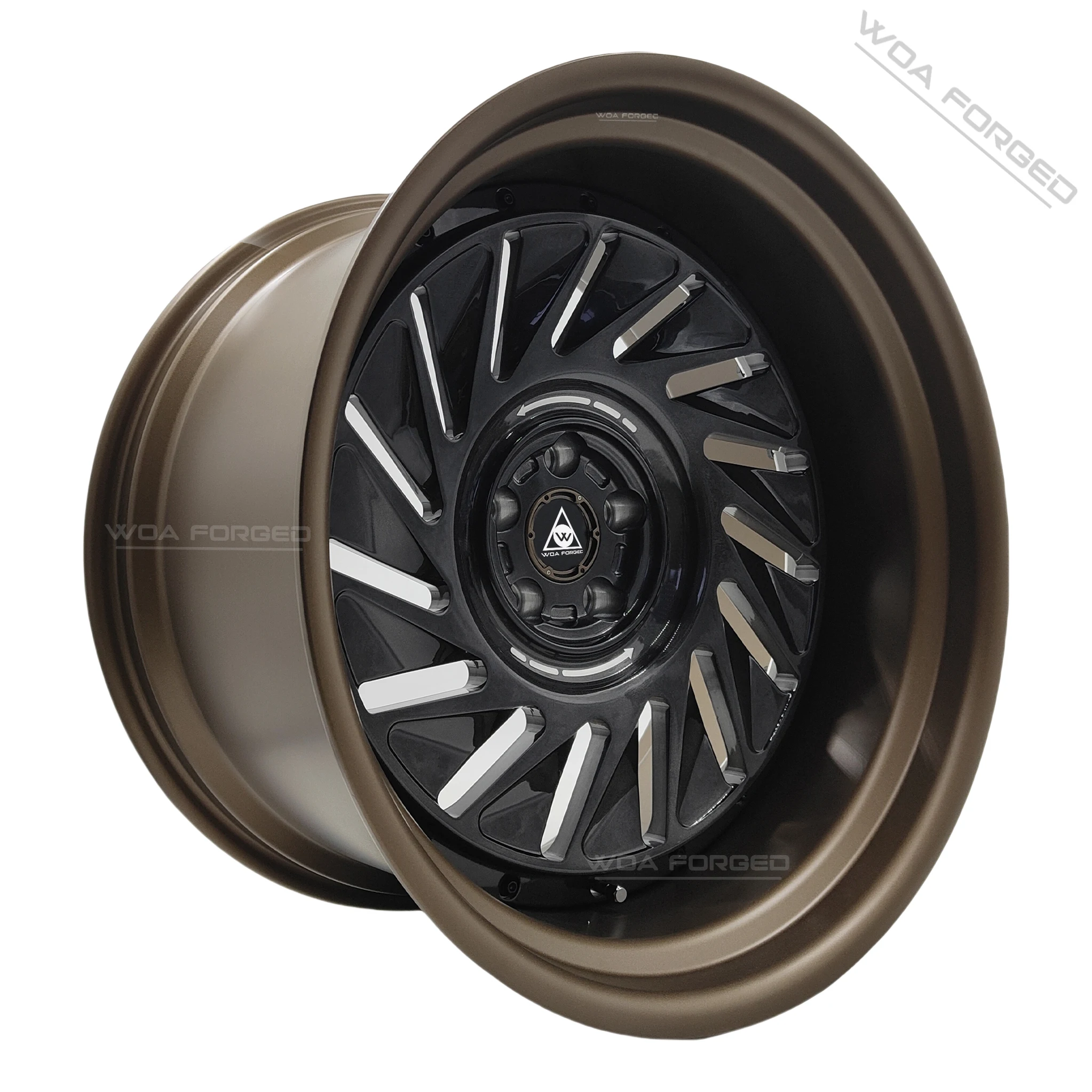 Customized WOAFORGED 2pcs 16-24 inch Forged Wheels Lightweight for BMW GTR NISSAN 240SX Porche 911 Camaro 5x114.3 5x130 Luxury