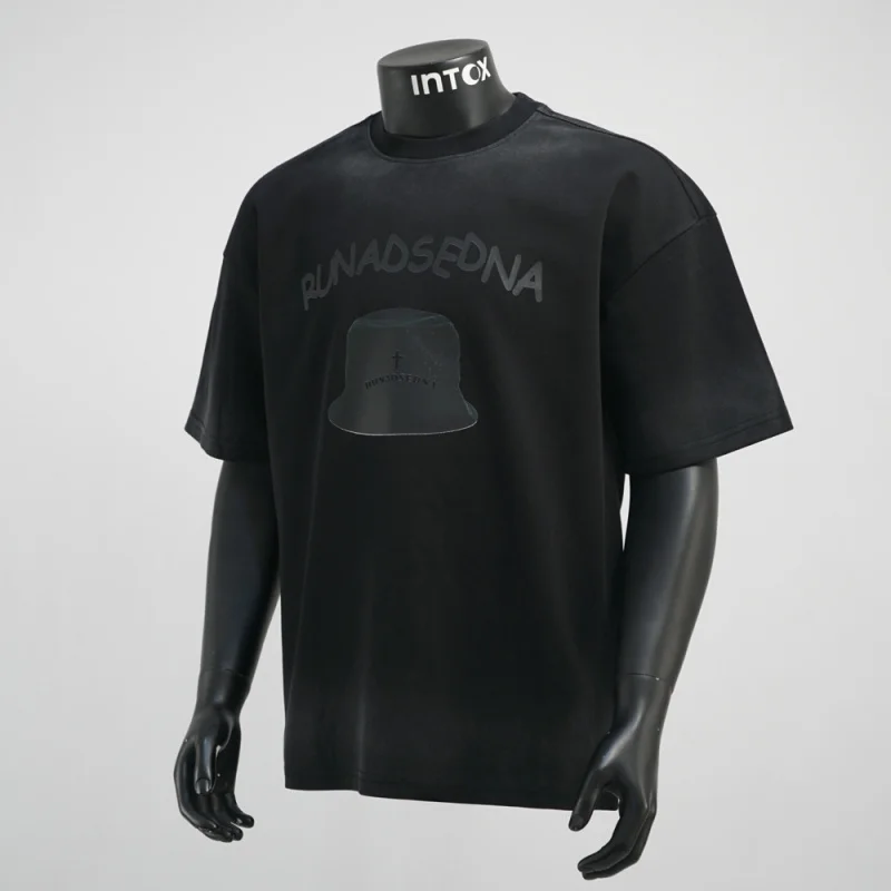 

Chuangyi printed short sleeved T-shirt for men 2025 summer new style trendy loose, versatile, comfortable round neck top