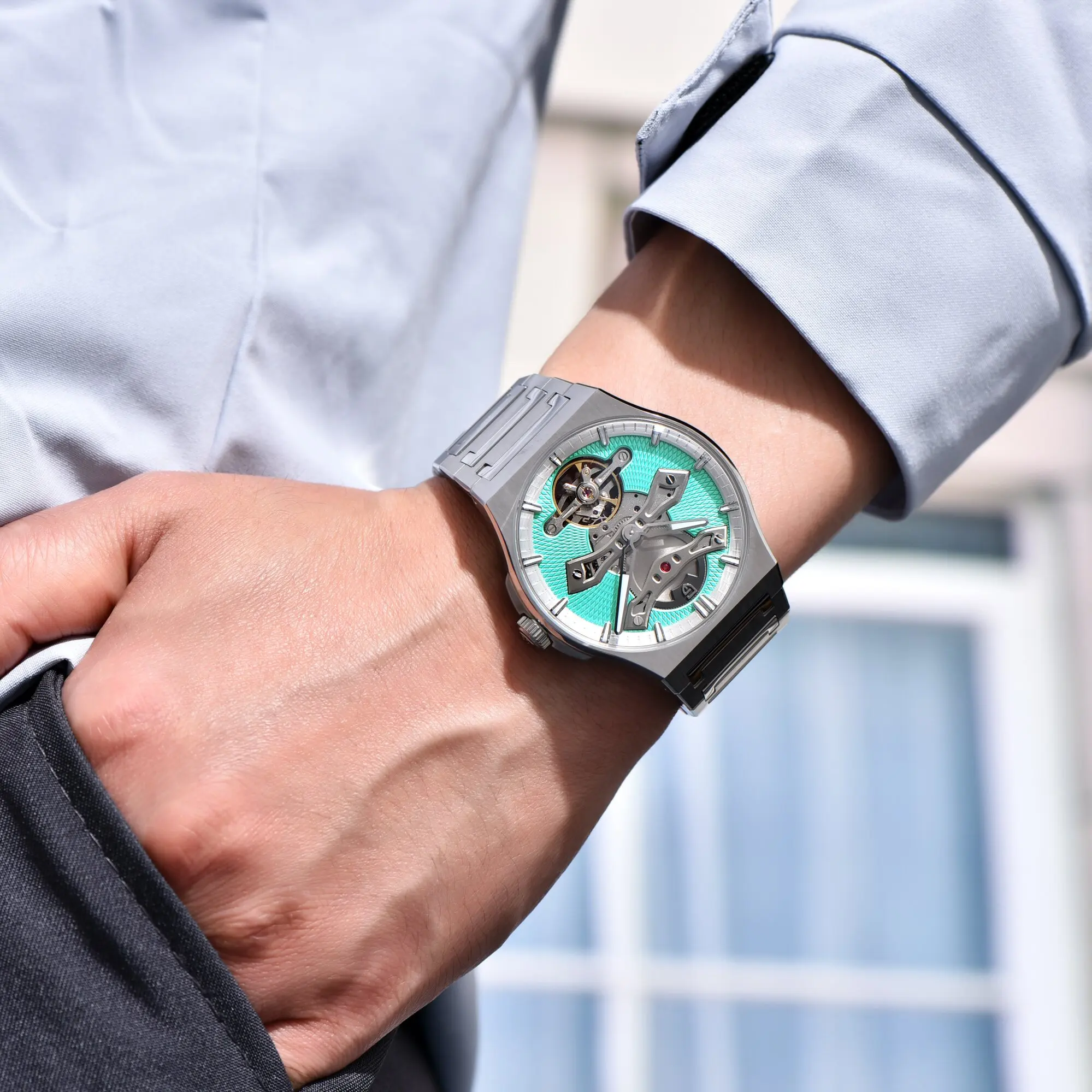 PAGANI DESIGN Men Automatic Mechanical Watch Exclusive Collection Of Exquisite Sapphire Mirror Tourbillon 100m Waterproof Watch