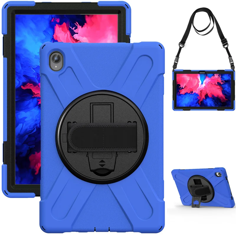 Heavy Duty Shockproof Case For Lenovo Tab P11 TB-J606F Pro TB-J706F Xiaoxin P11 Plus TB-J616 Tablet PC Kickstand Rugged Cover