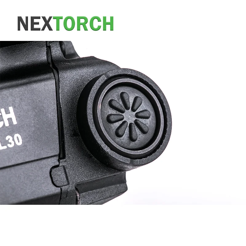 NEXTORCH WL30 LED z trzema źródłami światła, białe światło 400 lumenów, światło broni taktycznej dużej mocy, laser na podczerwień 850 nm