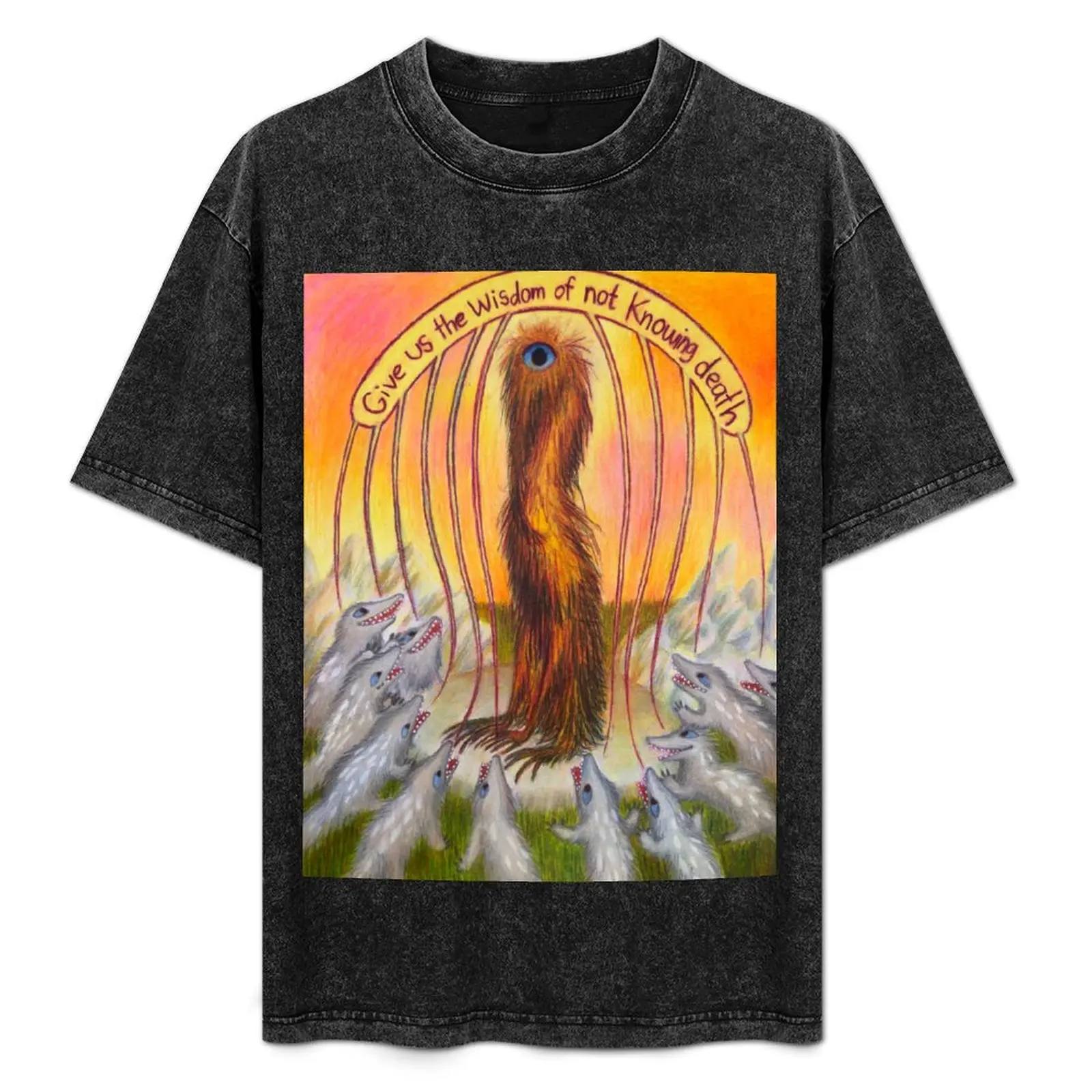 Donnez-nous la sagesse de ne pas connaître la mort T-shirt de voyage à séchage rapide